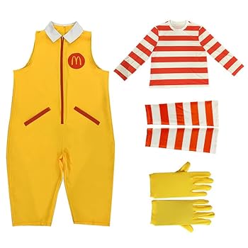 Amazon.co.jp: [FKYaybiu] マクドナルド マック コスプレ衣装